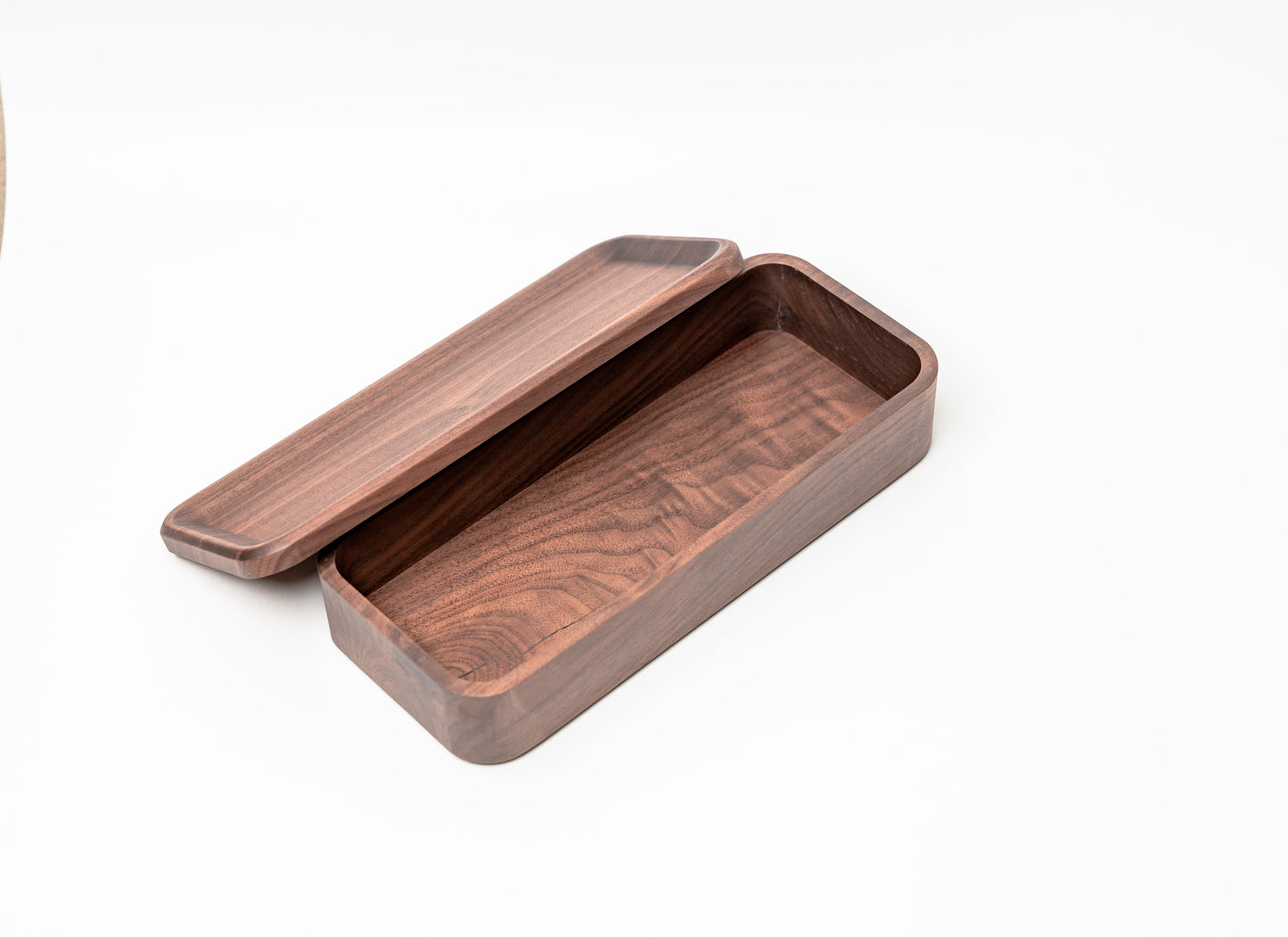 Walnut Wood Desk Organizer Set
