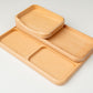 Beech Wood Desk Organizer Set