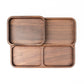 The Pro Organizer Tray Set Walnut Wood