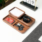 The Pro Organizer Tray Set Walnut Wood