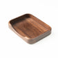 Walnut Wood Desk Organizer Set