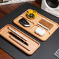 Beech Wood Desk Organizer Set