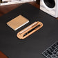 Beech Wood Desk Organizer Set