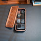 Walnut Wood Desk Organizer Set