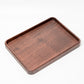 Walnut Wood Desk Organizer Set