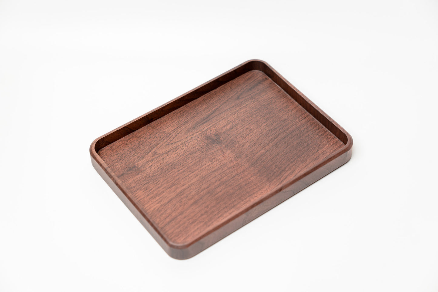 Walnut Wood Desk Organizer Set