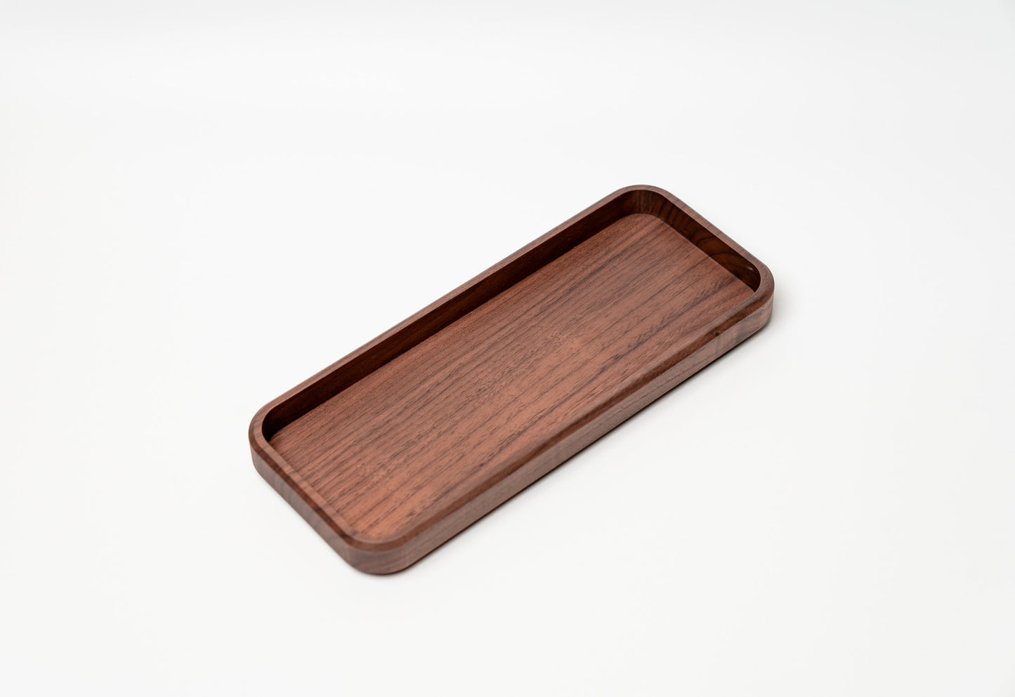 Walnut Wood Desk Organizer Set