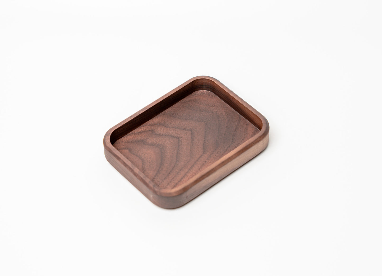 Walnut Wood Desk Organizer Set
